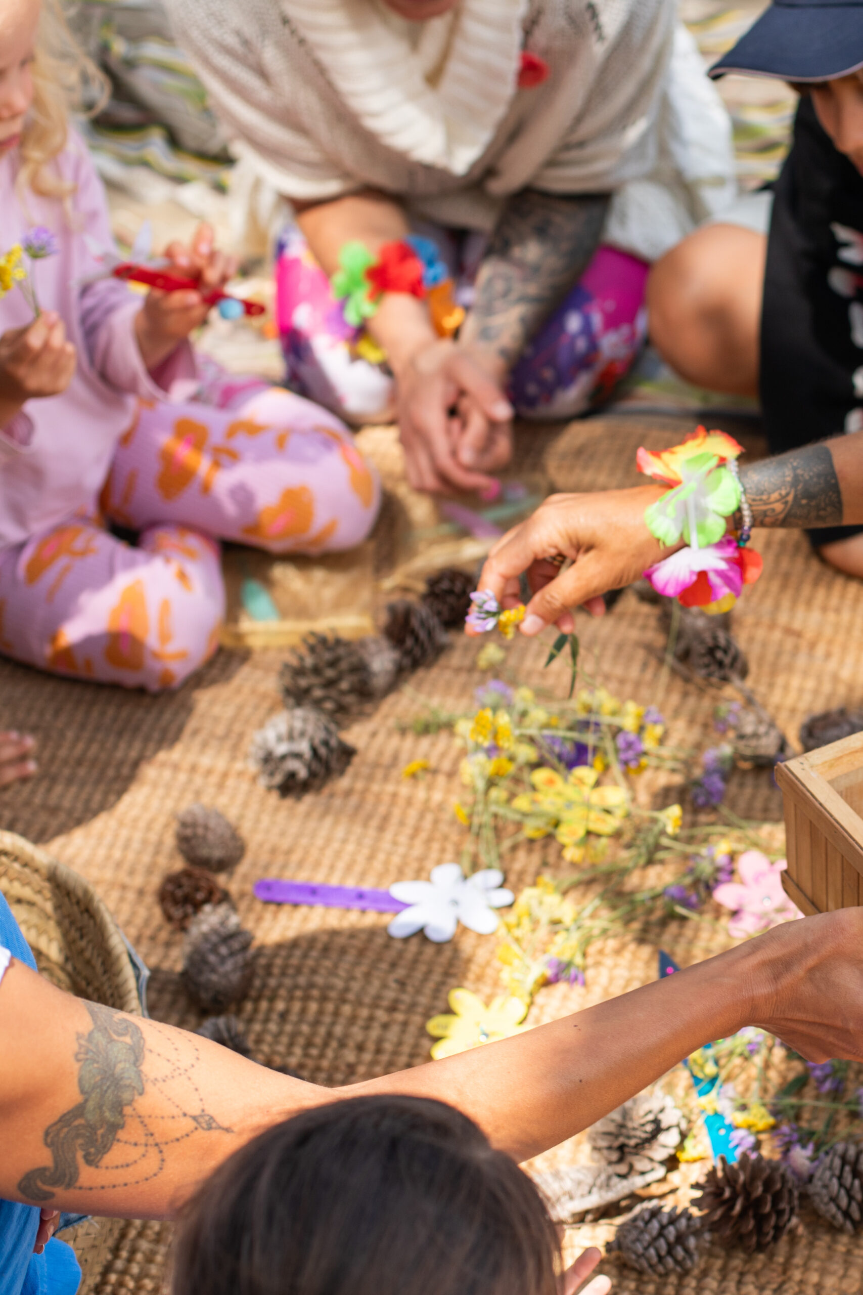 Children playing Ibiza